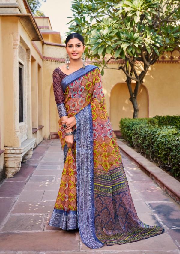 Shreyans Organza Silk 16 Fancy Wear Organza Silk Saree Collection